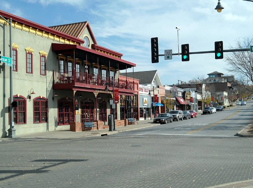 West Dickson Street, Arkansas, USA